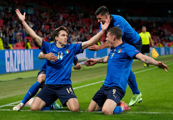 EURO 2020: Strikes from super subs Chiesa and Pessina gives Italy 2-1 win over Austria, book a place in quarters