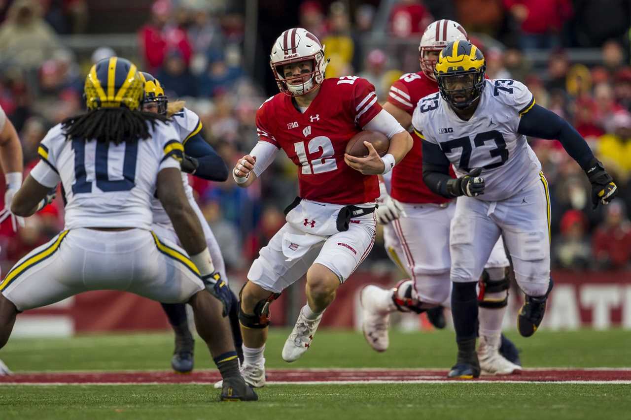 COLLEGE FOOTBALL: NOV 18 Michigan at Wisconsin