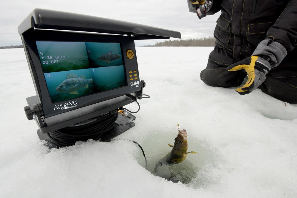 The Aqua-Vu Quad HD is the best underwater camera