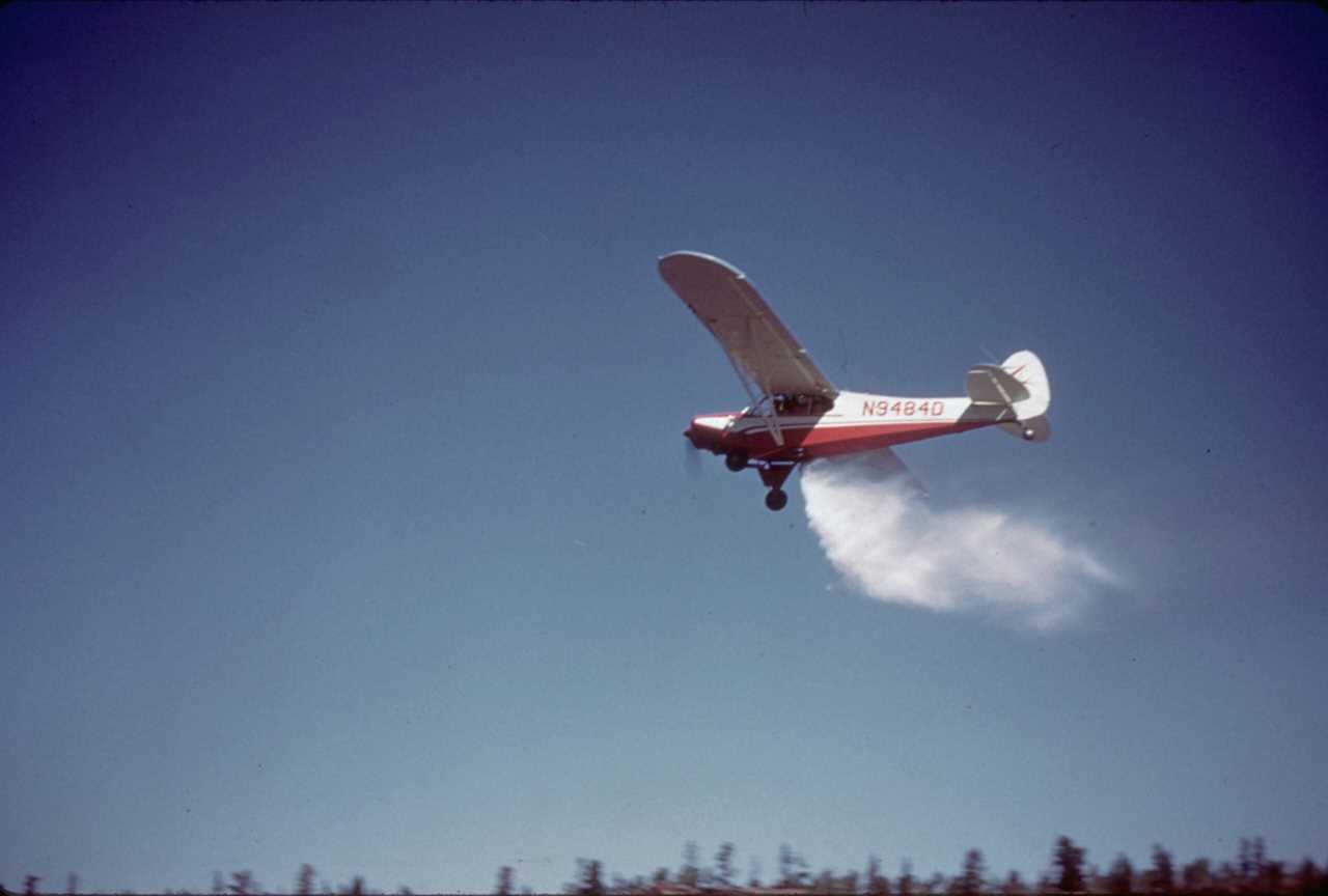 Utah DWR aerial fish stocking