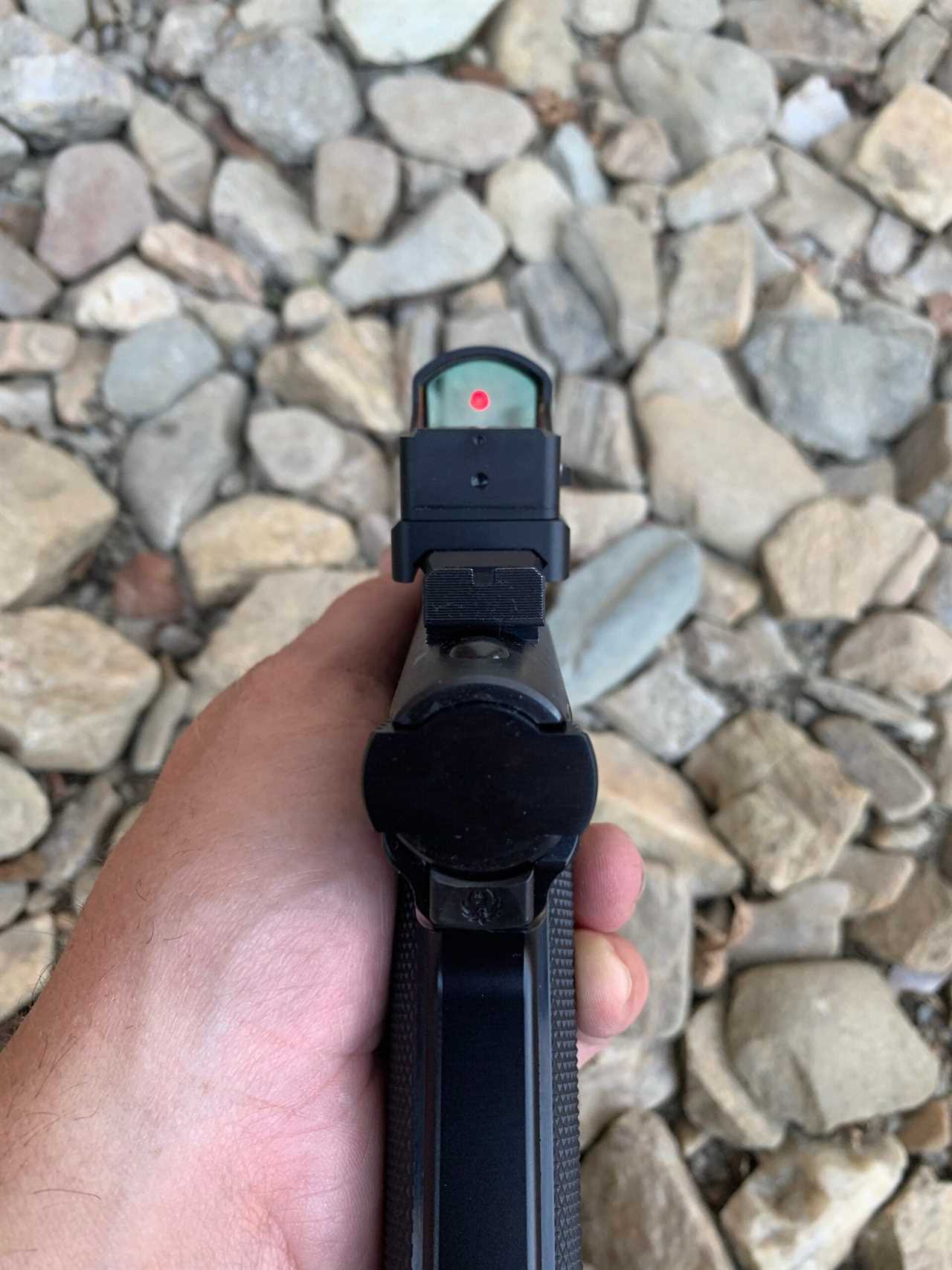 Athlon Red Dot atop Mark IV tactical