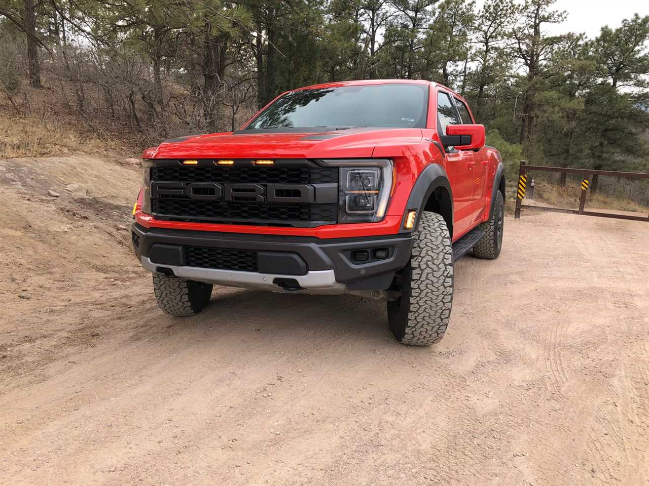 The Raptor has many extra features.