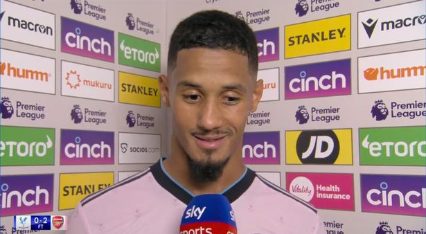 William Saliba speaks out on Arsenal debut that delighted Jamie Carragher