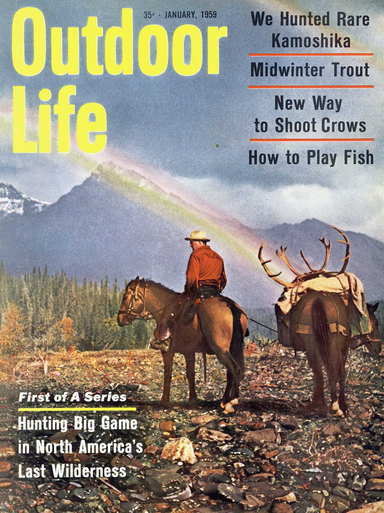 Outdoor Life magazine cover