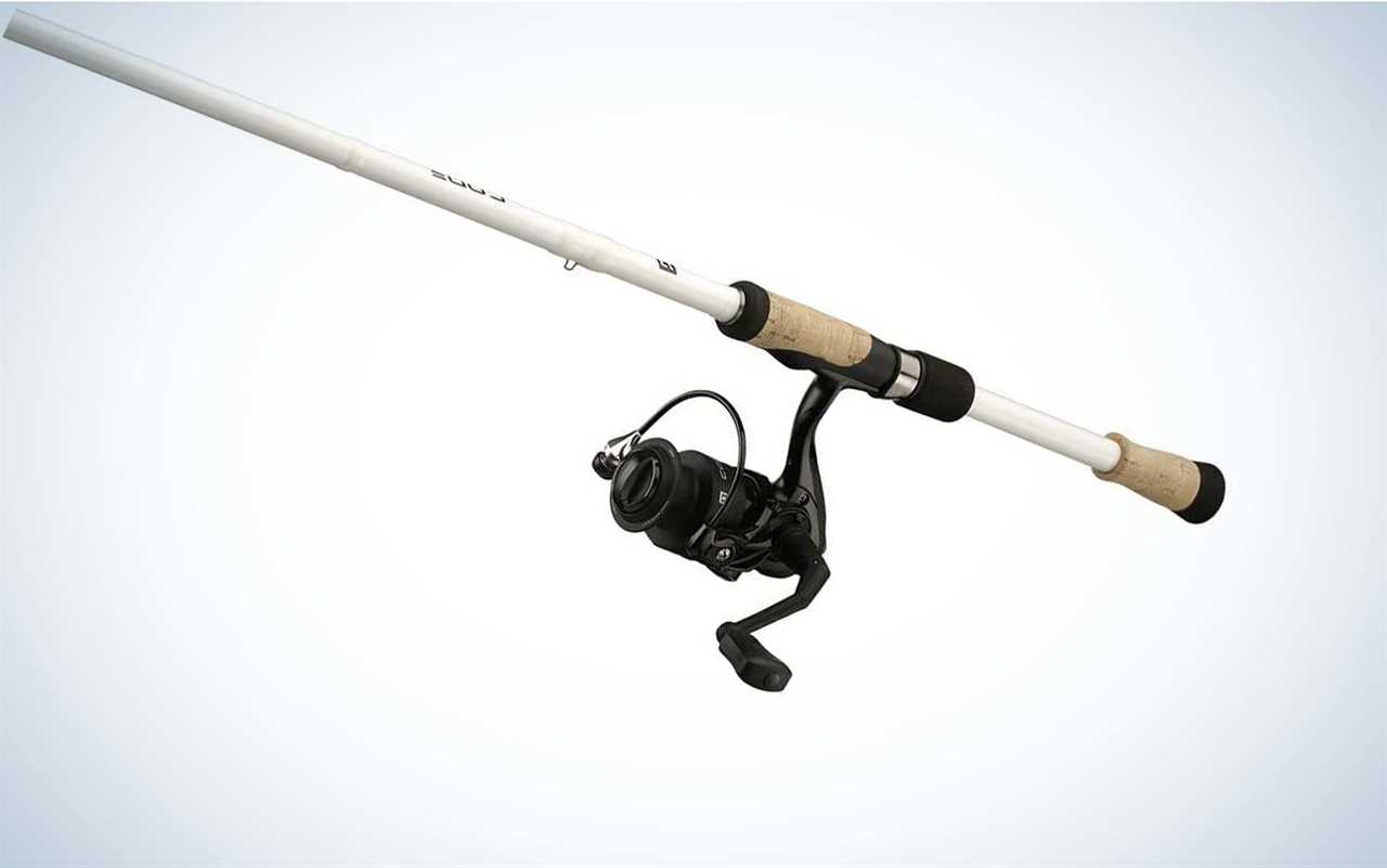 The 13 fishing code white is one of the best kids fishing poles.