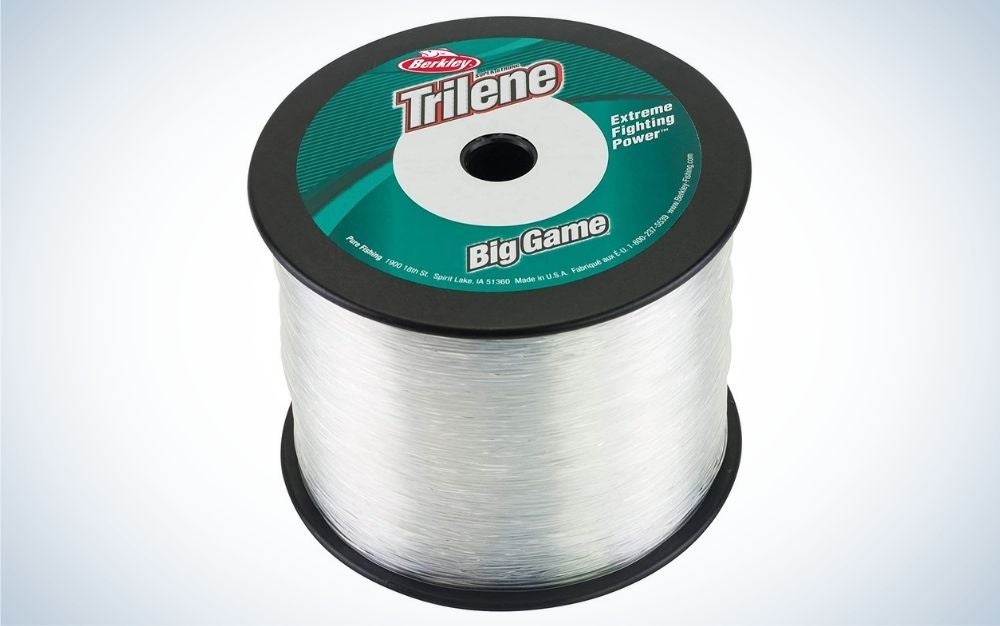 Berkley Trilene, clear plastic fishing line