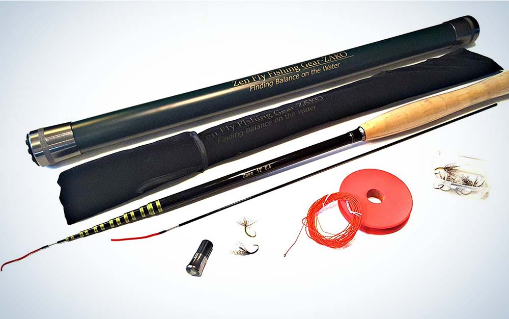 A black best tenkara rod kit