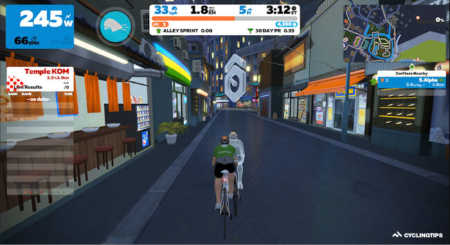 Zwift will let you race yourself with Holographic Replay