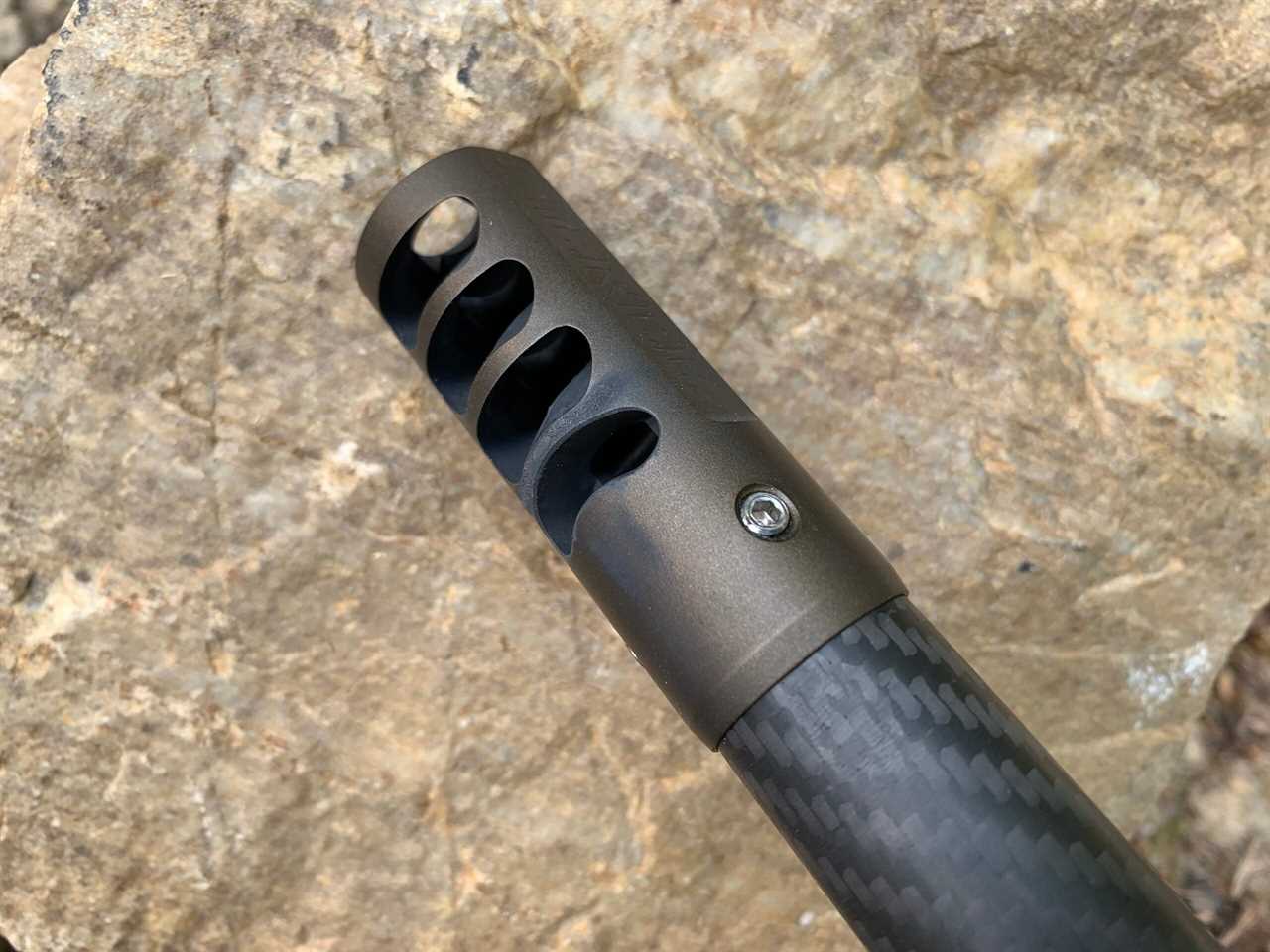 NIX muzzle brake on Fierce CT Rival