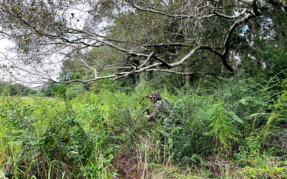 The Nomad Leafy Jacket in a Field Edge.