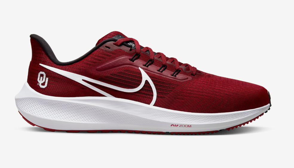 Nike releases Special Edition Oklahoma Sooners Air Zoom Pegasus 39, here's how to buy