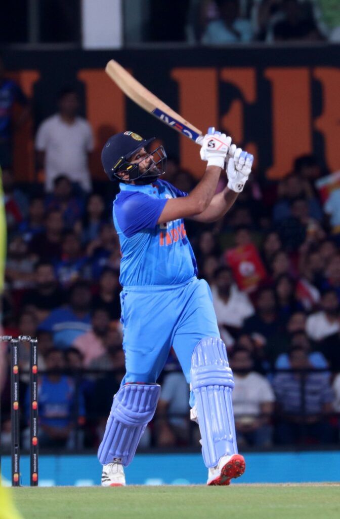 Rohit blitz help India register 6 wickets win over Australia; level series 1-1 I INDvAUS