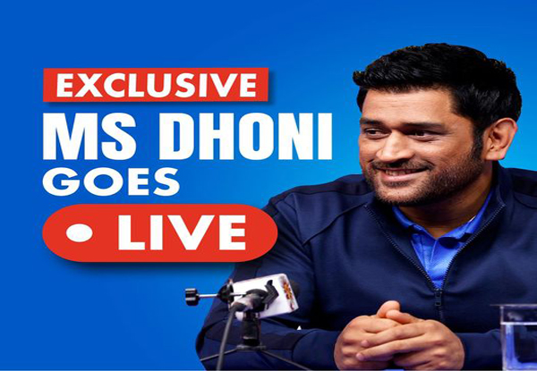 What announcement will MS Dhoni make on Sunday as CSK talisman will come live on social media?