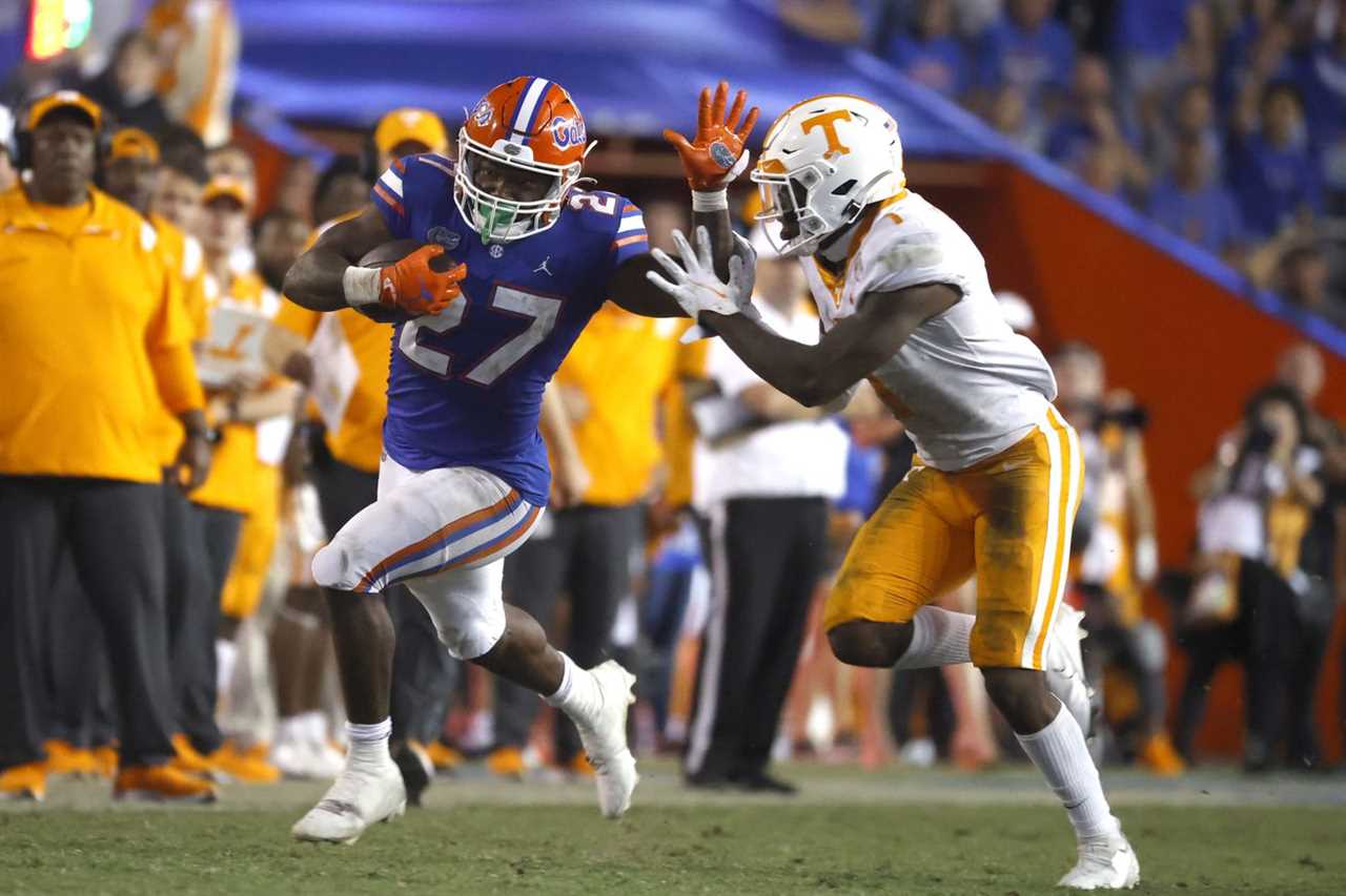 NCAA Football: Tennessee at Florida