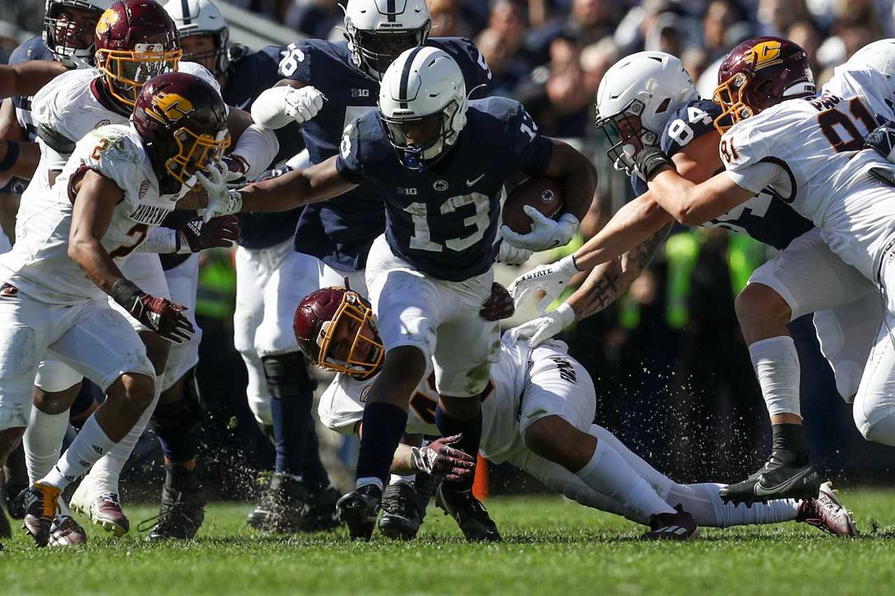 NCAA Football: Central Michigan at Penn State