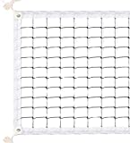 TOCOCO Volleyball Net 32 FT x 3 FT Beach Volleyball Net Portable Official Standard Size Indoor Outdoor Sports Training Equipment with No Poles