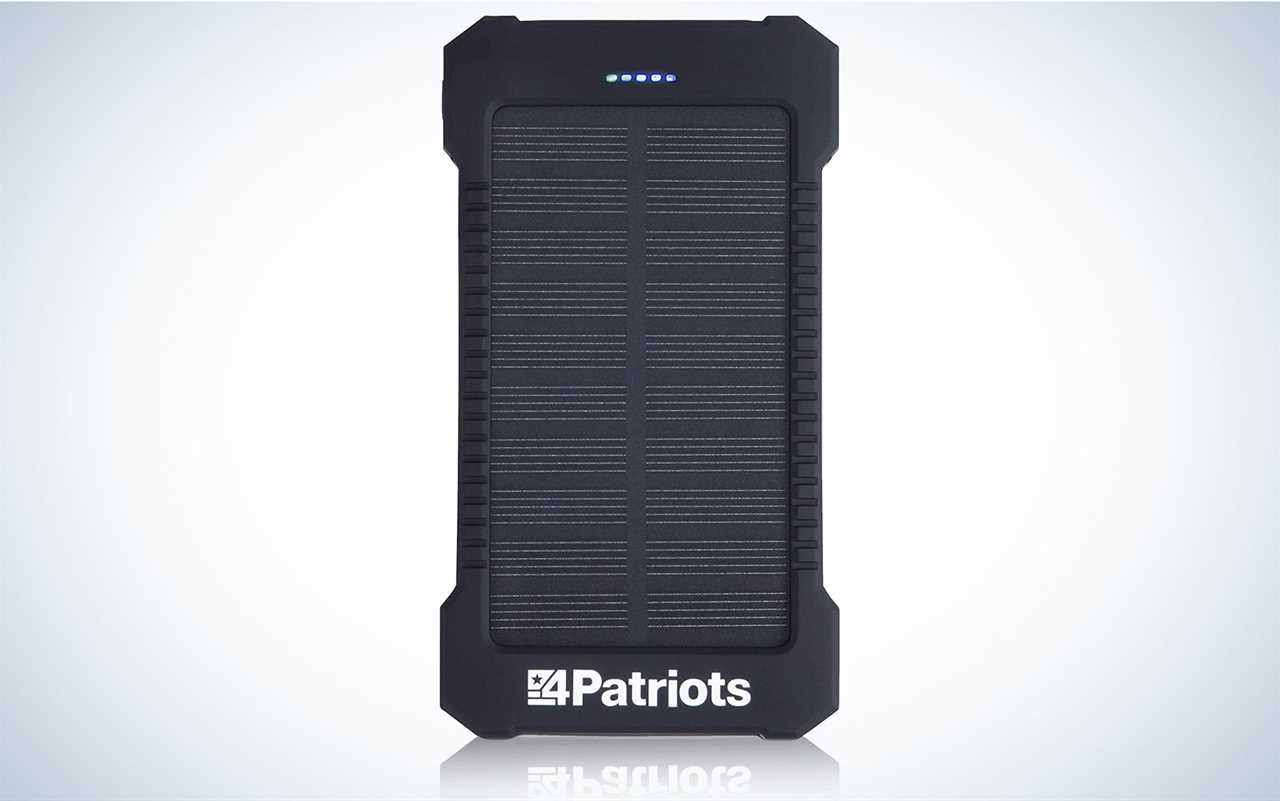 4PATRIOTS Portable Solar Power Bank