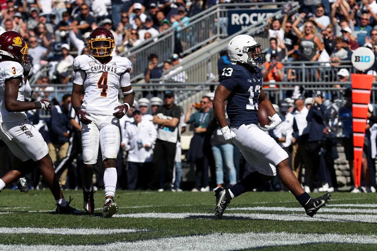 NCAA Football: Central Michigan at Penn State