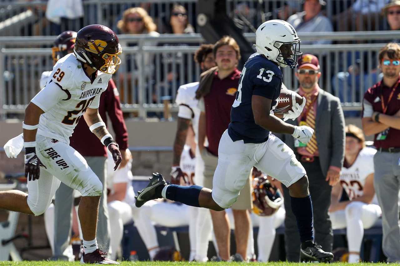 NCAA Football: Central Michigan at Penn State