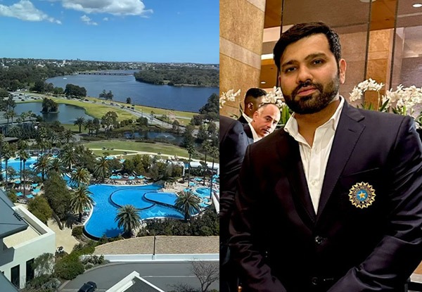 Indian cricketers reach Perth; Rohit Sharma shares video of beautiful location from hotel room | T20 World Cup 2022