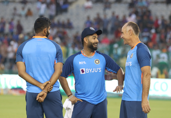 What is Team India’s mental conditioning coach Paddy Upton doing with Rohit and his boys?