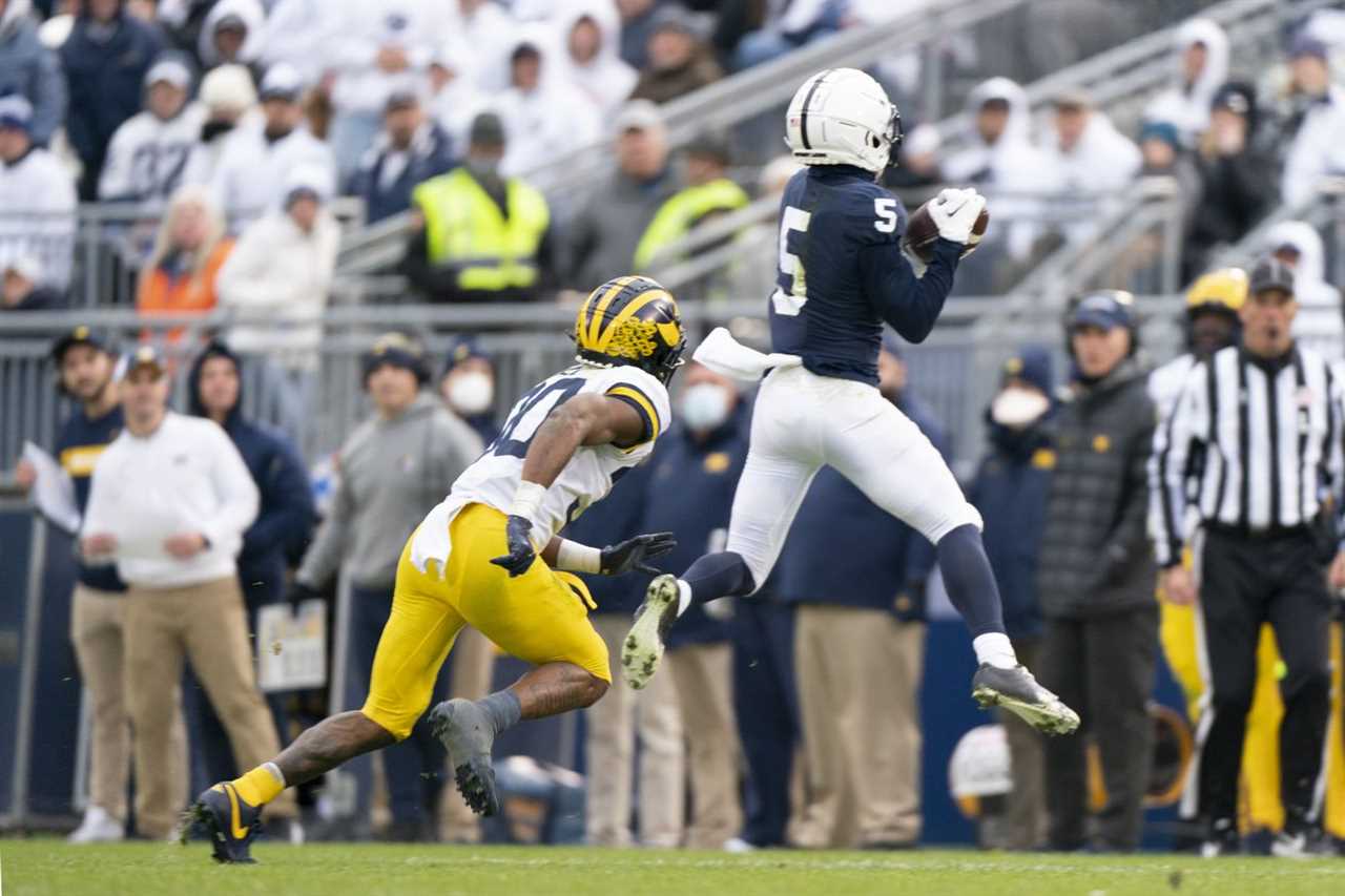 COLLEGE FOOTBALL: NOV 13 Michigan at Penn State