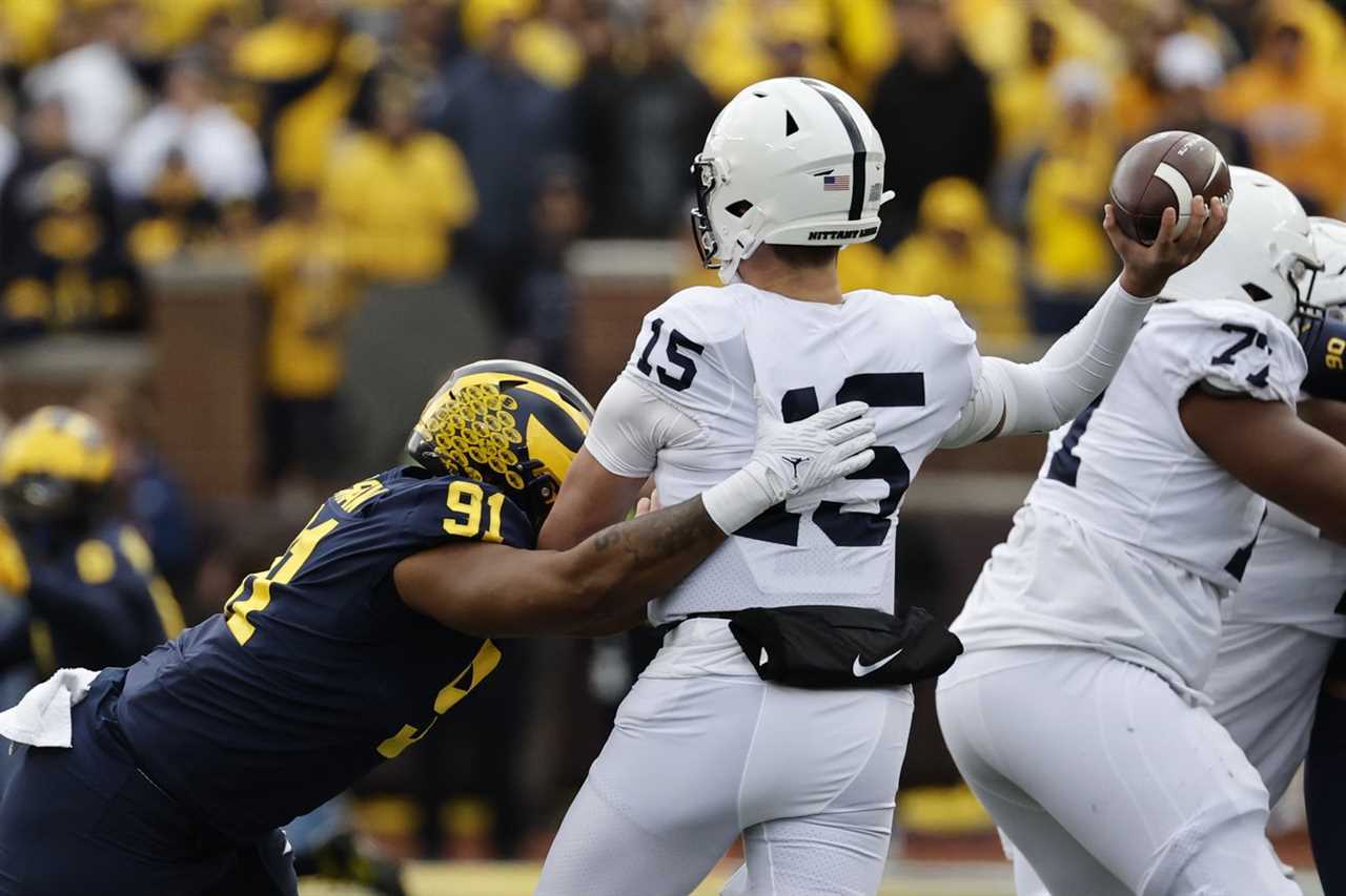 NCAA Football: Penn State at Michigan