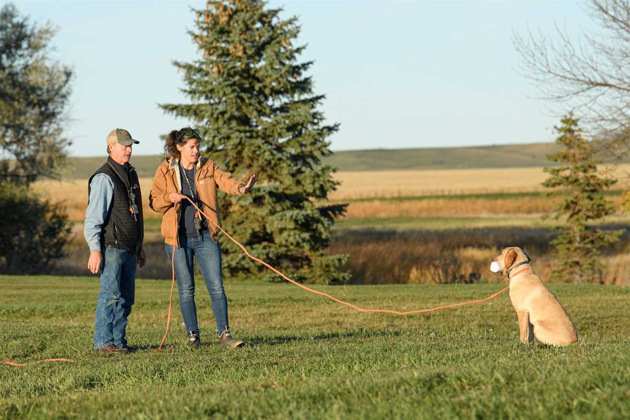 Natalie Krebs training with Tom Dokken.