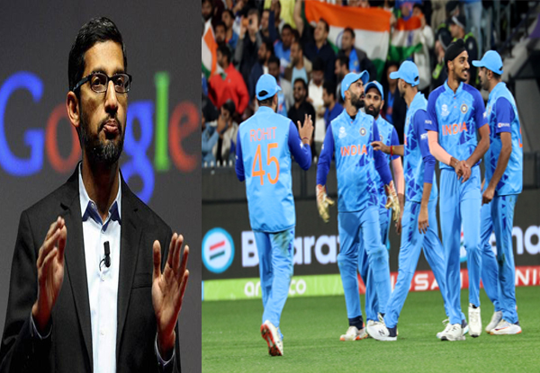 Sundar Pichai’s witty reply on Indo-Pak match caught Twitter user by surprise | T20 World Cup 2022