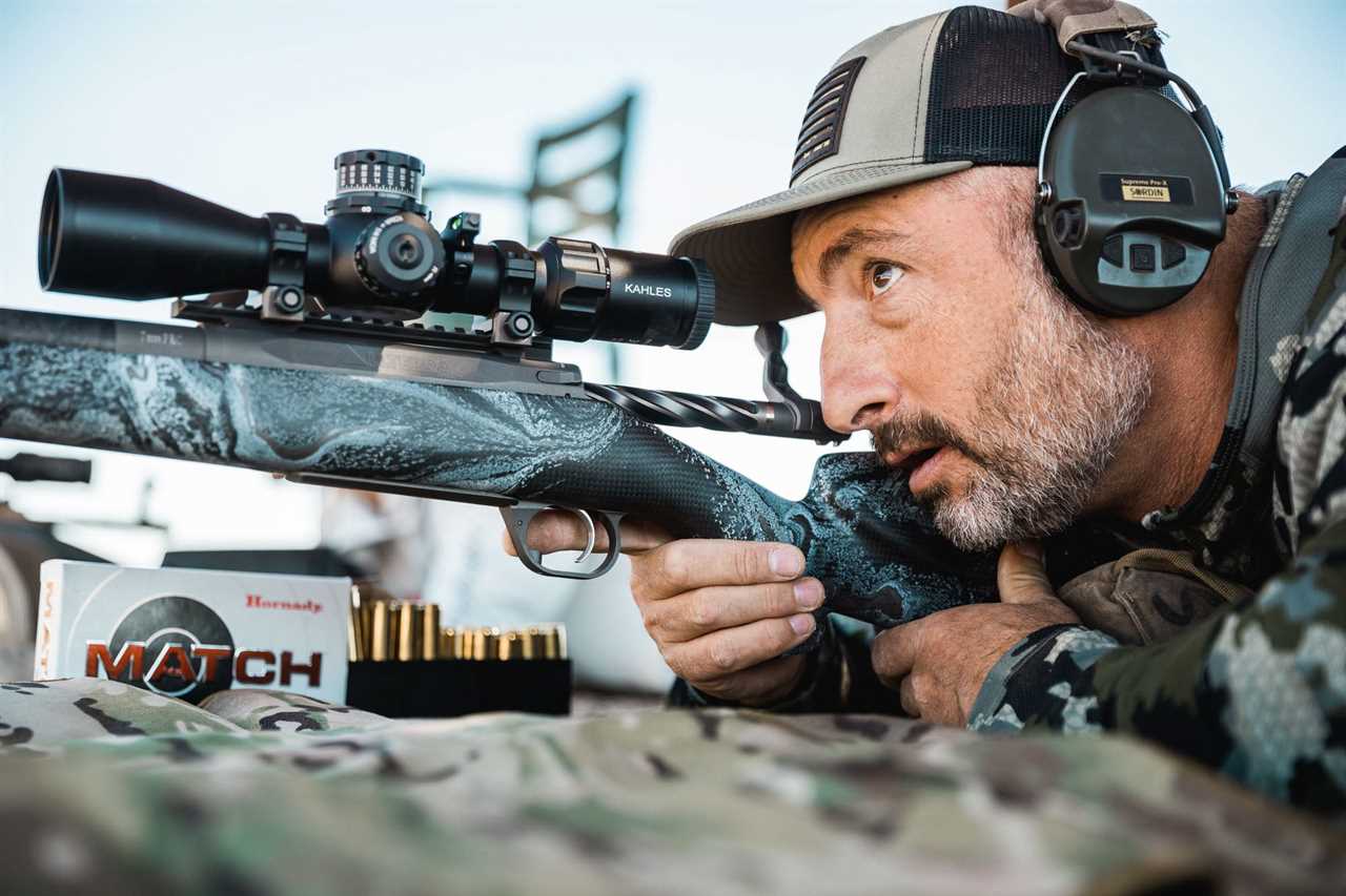 shooting the 7 PRC at a range in Texas