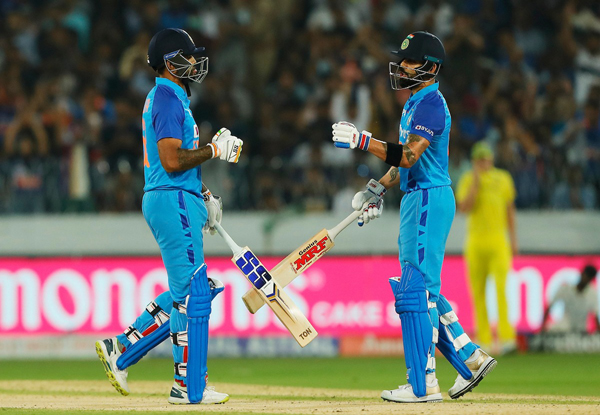 Suryakumar & Virat partnership powers India to 6-wicket win in third T201; clinch series 2-1 over Aussies