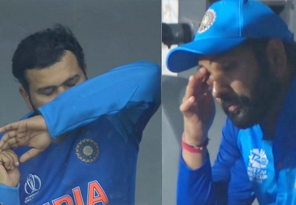 Rohit Sharma in tears after India’s loss against England in the semi-final of T20 World Cup 2022