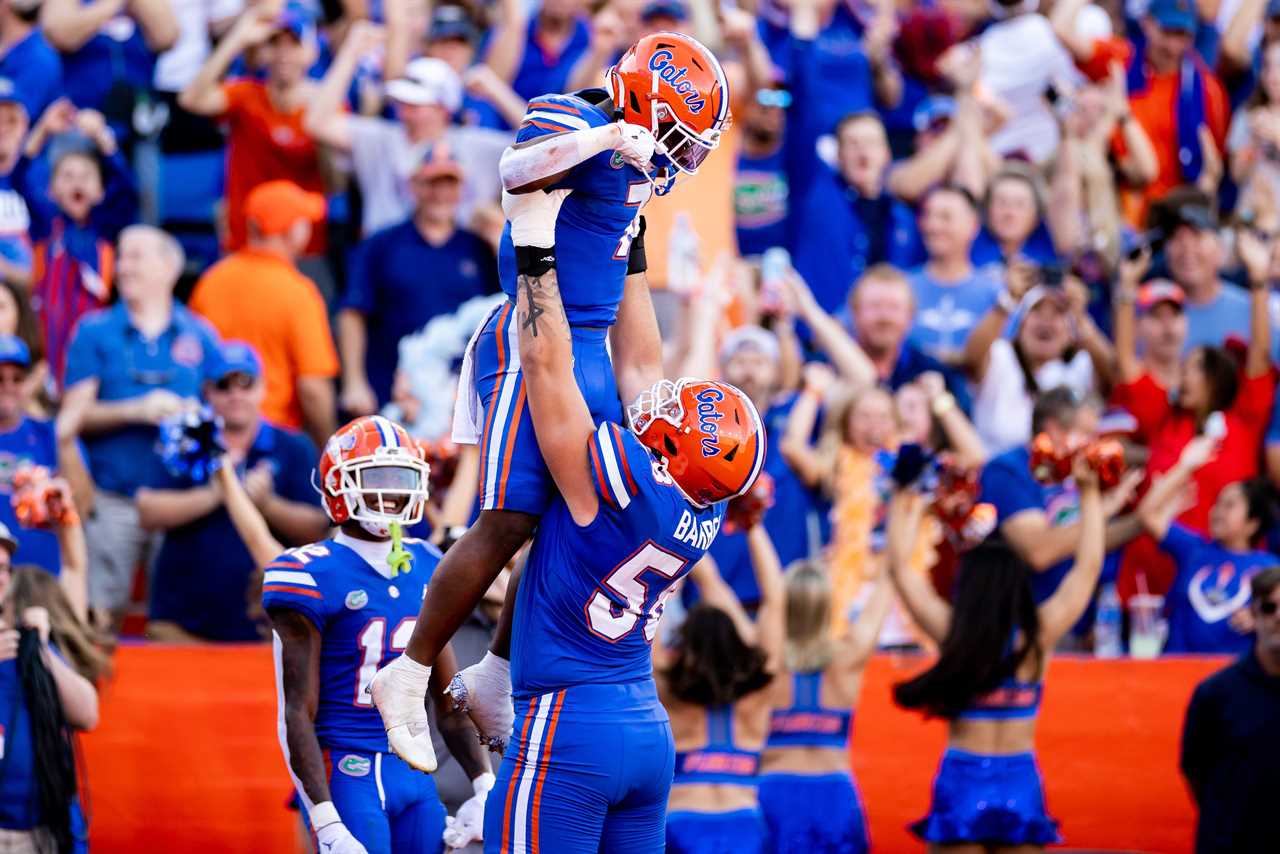 Gators make big improvement in USA TODAY Sports' latest re-rank