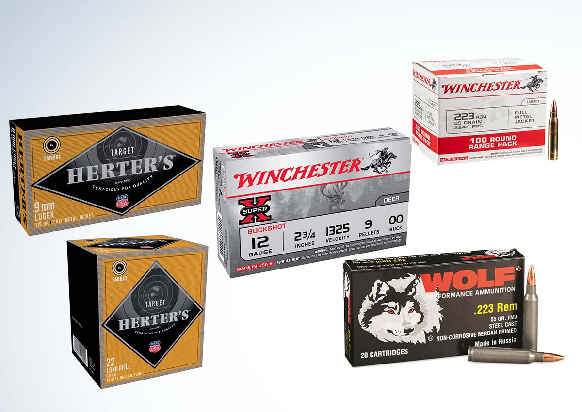 A collection of the best black friday deals on ammo