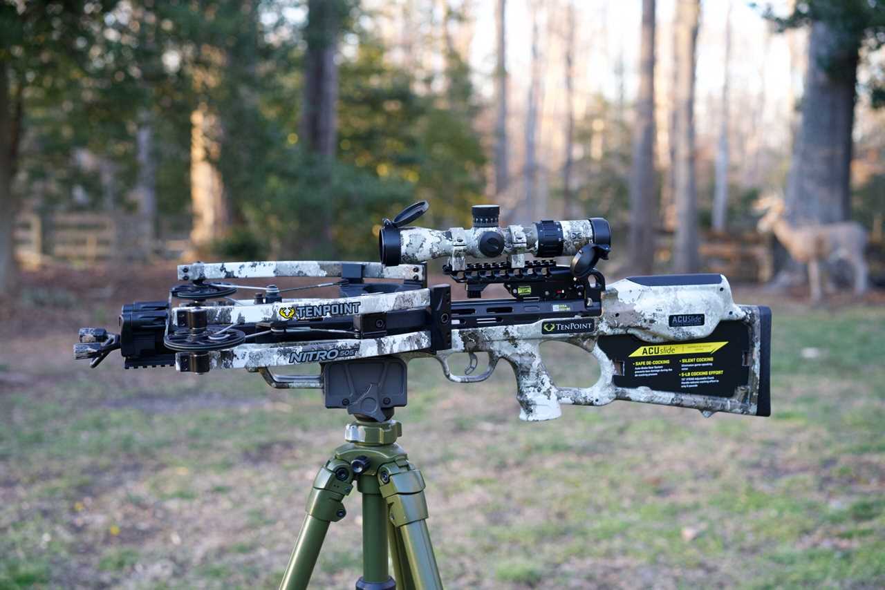 Nitro 505 on a tripod