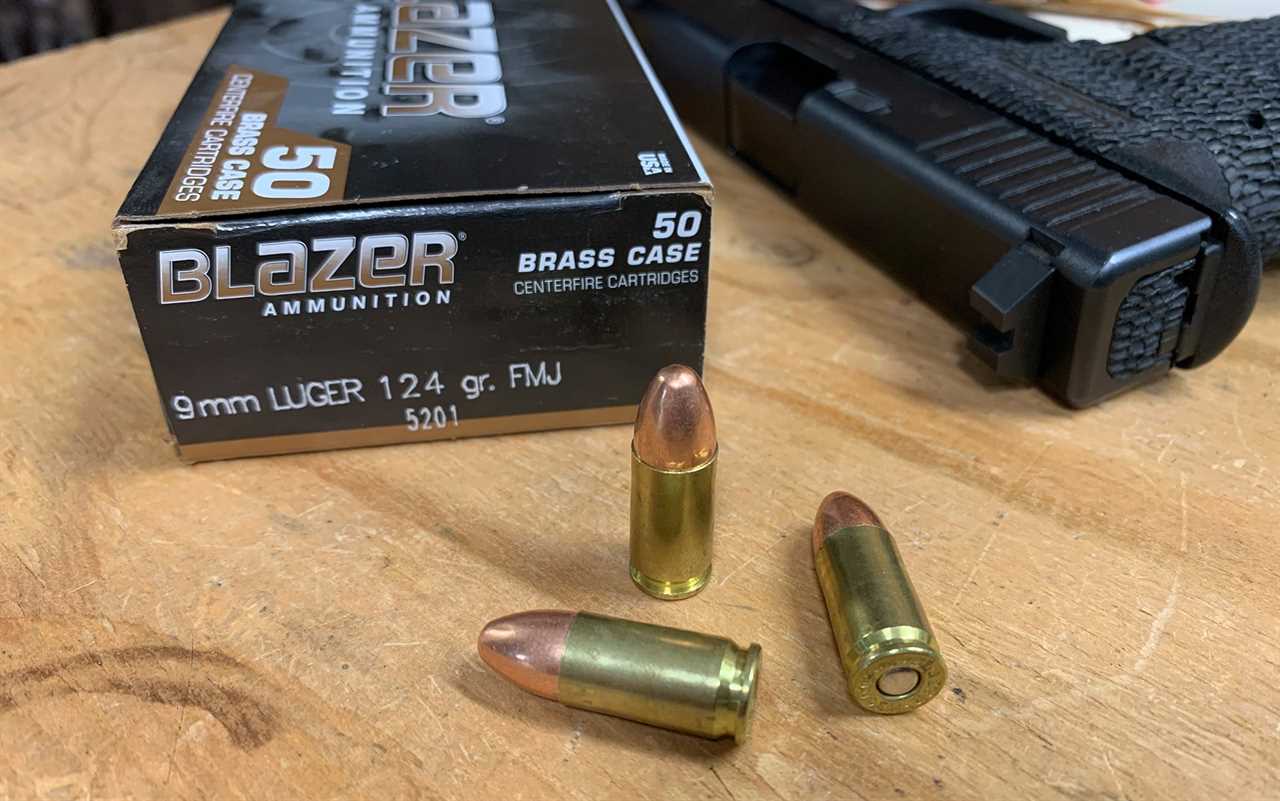 CCI Blazer Brass 124-grain FMJ