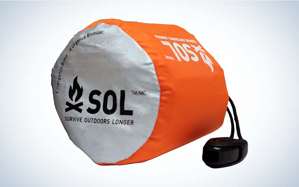 This SOL bivvy is the best emergency blanket