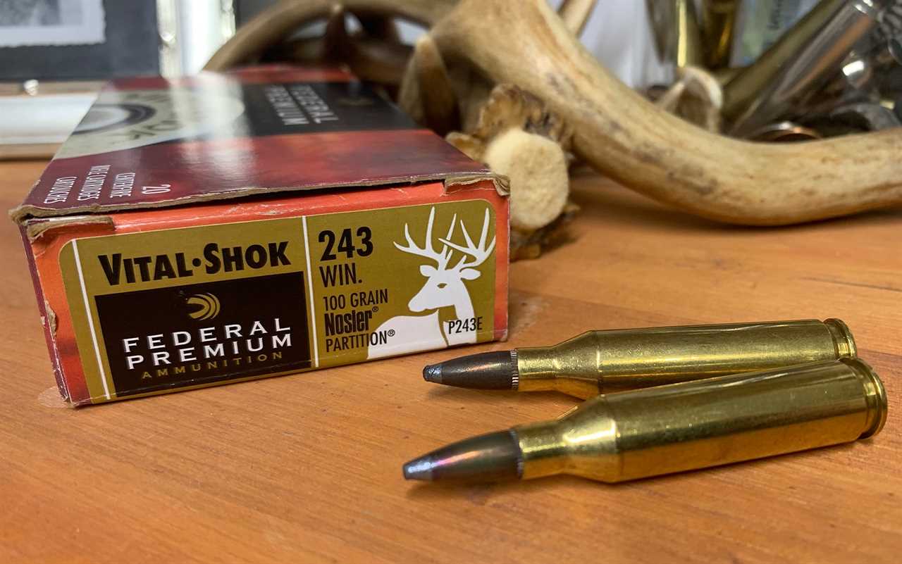 Federal Premium Vital Shok 100-grain Nosler Partition is one of the best moose cartiridges.