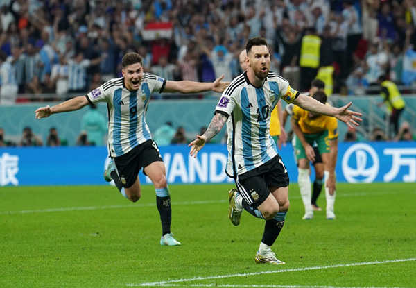 FIFA World Cup 2022: Messi, Alvarez scores as Argentina cruise into quarter-final with 2-1 win over Australia