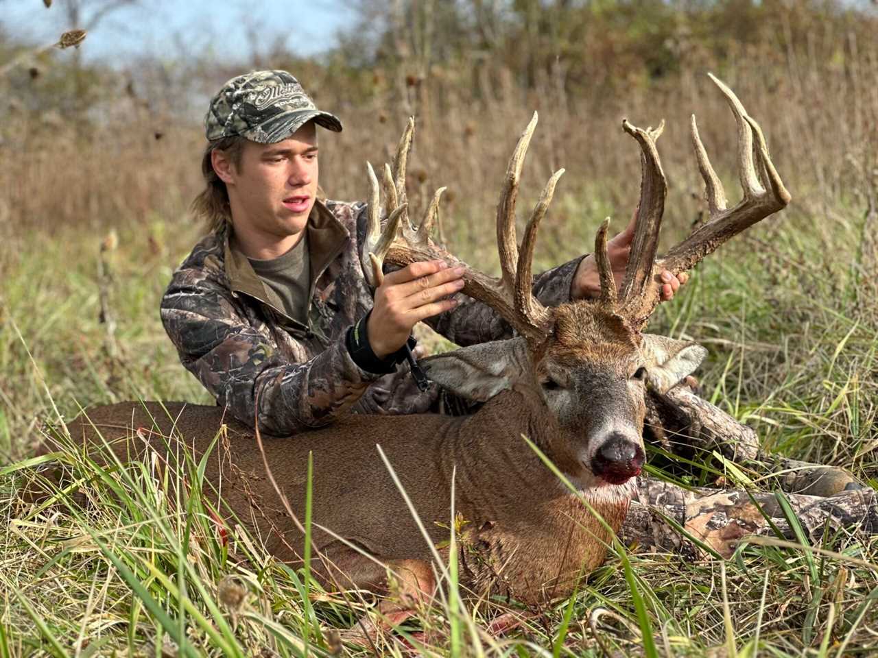 Ohio 16-point one-eyed whitetail buck