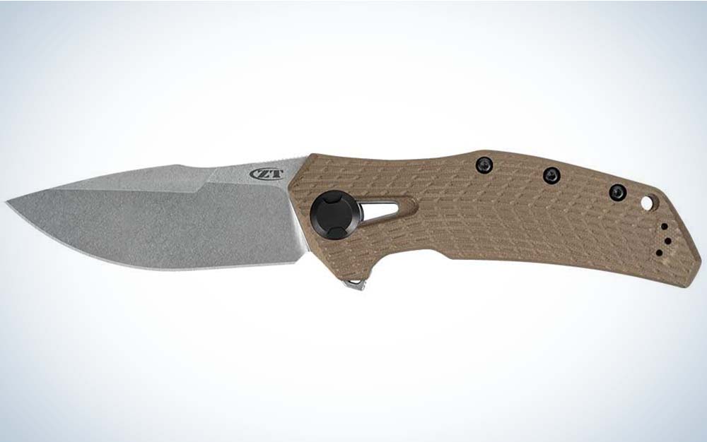 Zero Tolerance coyote tan folding knife