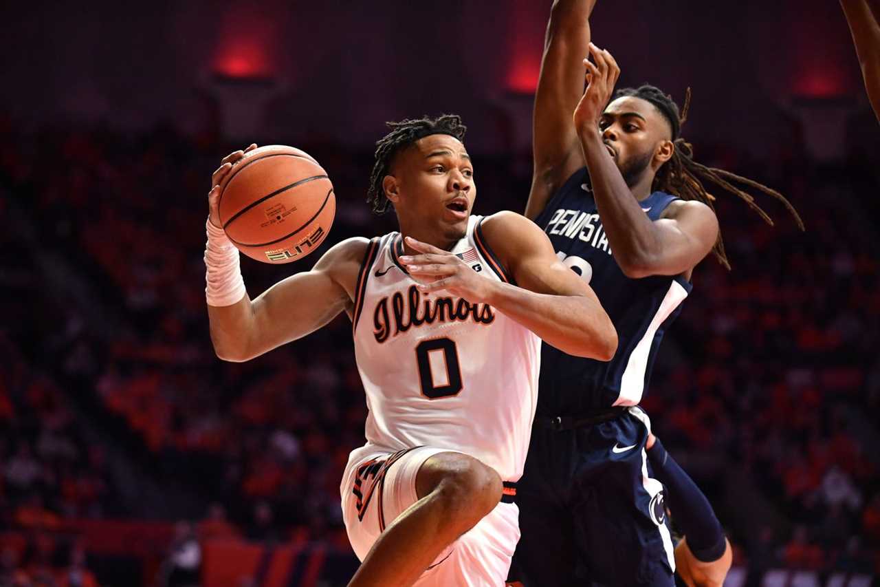 NCAA Basketball: Penn State at Illinois