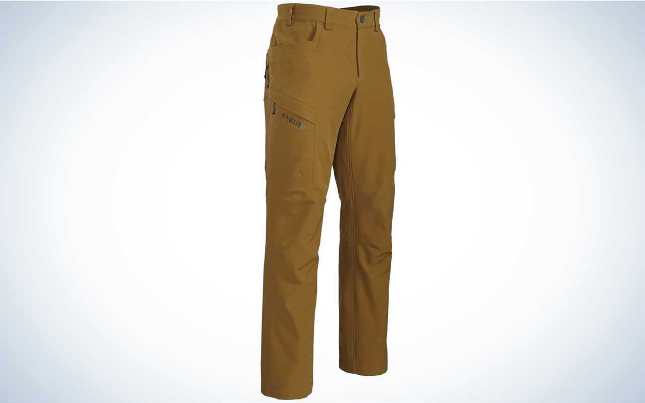 The Kuiu Attack Pants are the best hiking pants for bushwhacking.