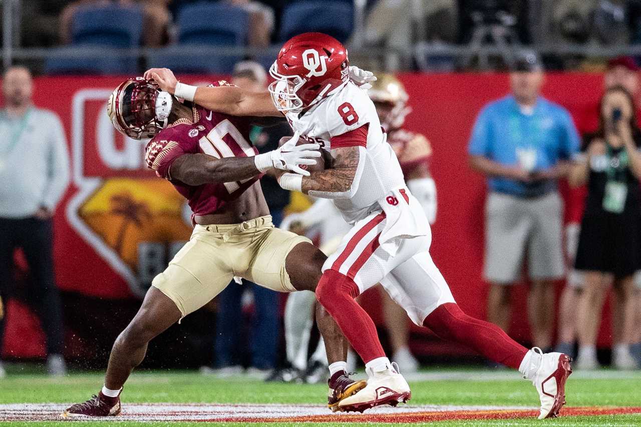 'They played physical': Offensive line provides a lift in the Sooners run game