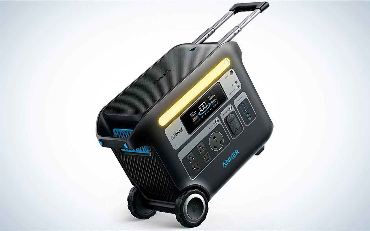 The Anker Powerhouse 767 is one of the best solar generators.