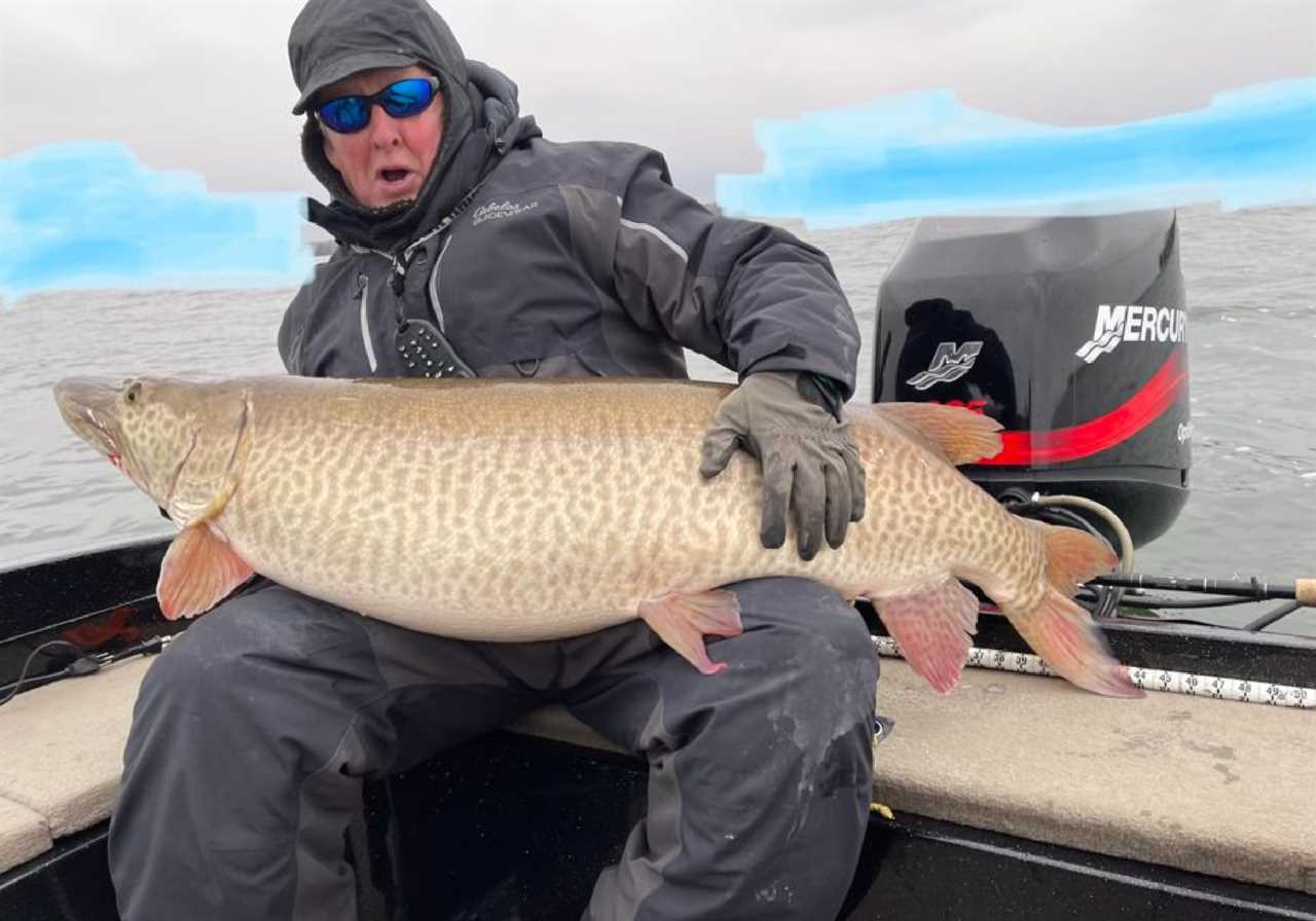 Ron Hedsund 60-pound muskie