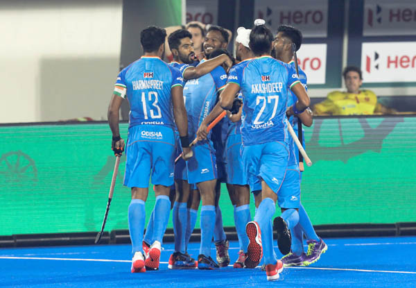 FIH Hockey World Cup 2023: Amit Rohidas and Hardik Singh on target as India beat Spain 2-0 in opening fixture at Birsa Munda Stadium