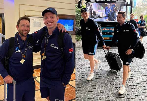 Tom Latham led New Zealand team arrives in Hyderabad for white ball series against India | INDvsNZ