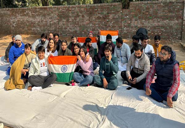 Bajrang Punia and top wrestlers of India decide to protest against Wrestling Federation’s functioning in Delhi