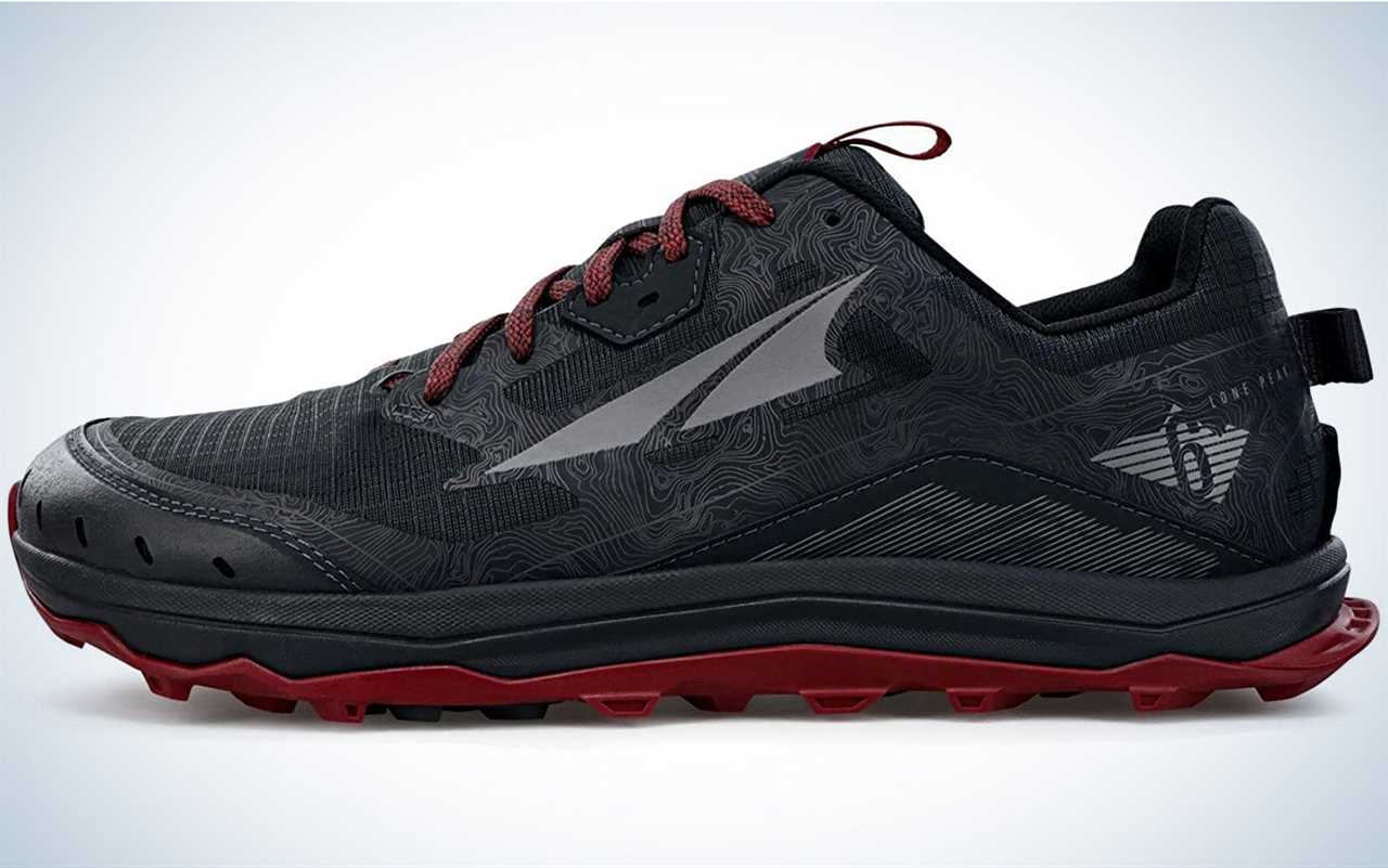 The Altra Lone Peak trail runners have a zero drop.